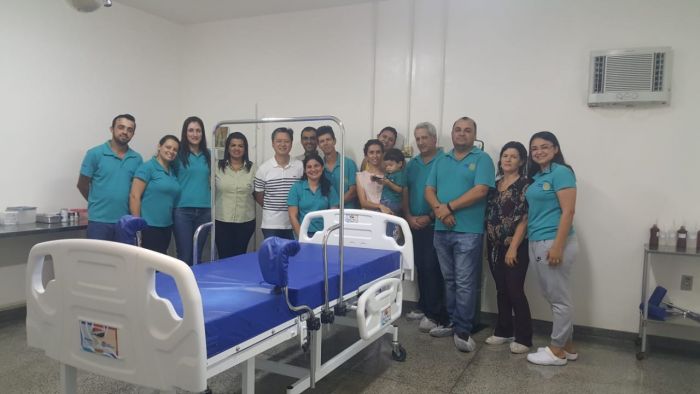 ENTREGA DA MACA DE PARTO PARA SANTA CASA DE PERDIZES